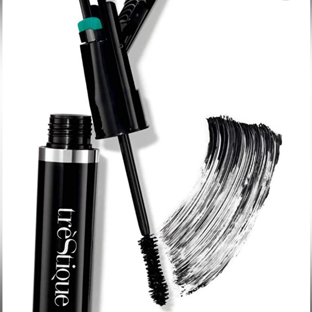 NWT treStiQue Good Vibes Mascara with Built-in Curler